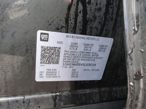 Certified 2025 GMC Acadia Elevation image 48