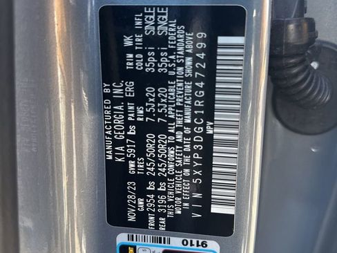 Used 2024 Kia Telluride EX X-Line AWD/4WD image 38