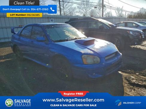 Used 2004 Subaru Impreza WRX Sedan image 5