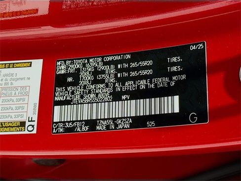 Certified 2025 Toyota 4Runner TRD Sport image 25