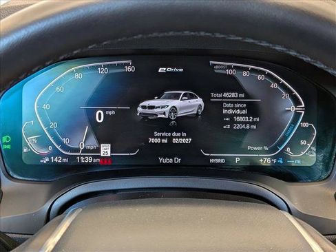 Used 2022 BMW 330e w/ Driving Assistance Package RWD image 11