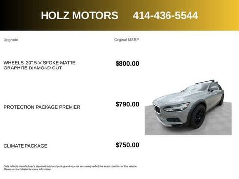 Used 2025 Volvo V90 B6 Cross Country Plus w/ Protection Package Premier AWD/4WD image 5