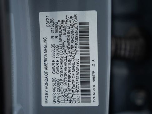 Used 2021 Honda Accord Sport image 34