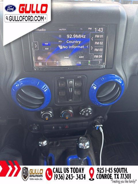 Used 2015 Jeep Wrangler Unlimited Sport w/ Quick Order Package 24S AWD/4WD image 12