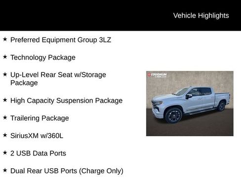 Used 2024 Chevrolet Silverado 1500 High Country w/ Technology Package AWD/4WD image 2