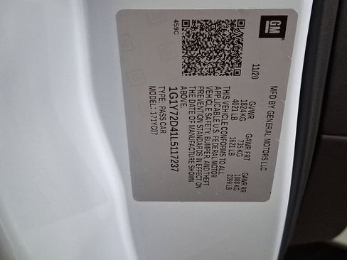 Used 2020 Chevrolet Corvette Stingray Preferred Cpe w/ 2LT Preferred Equipment Group image 27