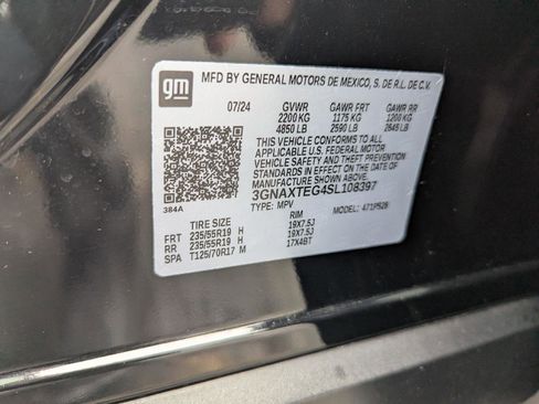 Certified 2025 Chevrolet Equinox RS w/ Safety and Technology Package image 35