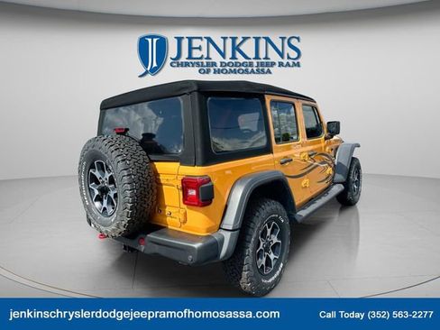 Used 2021 Jeep Wrangler Unlimited Rubicon AWD/4WD image 3