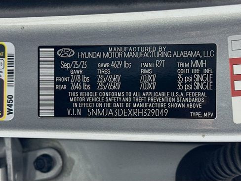 Certified 2024 Hyundai Tucson SE FWD image 30