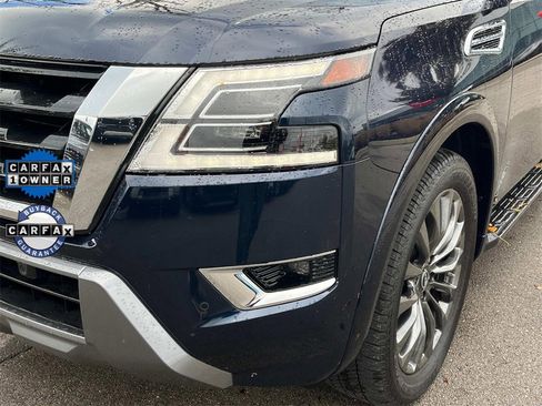 Certified 2024 Nissan Armada Platinum w/ Captain's Chairs Package image 12