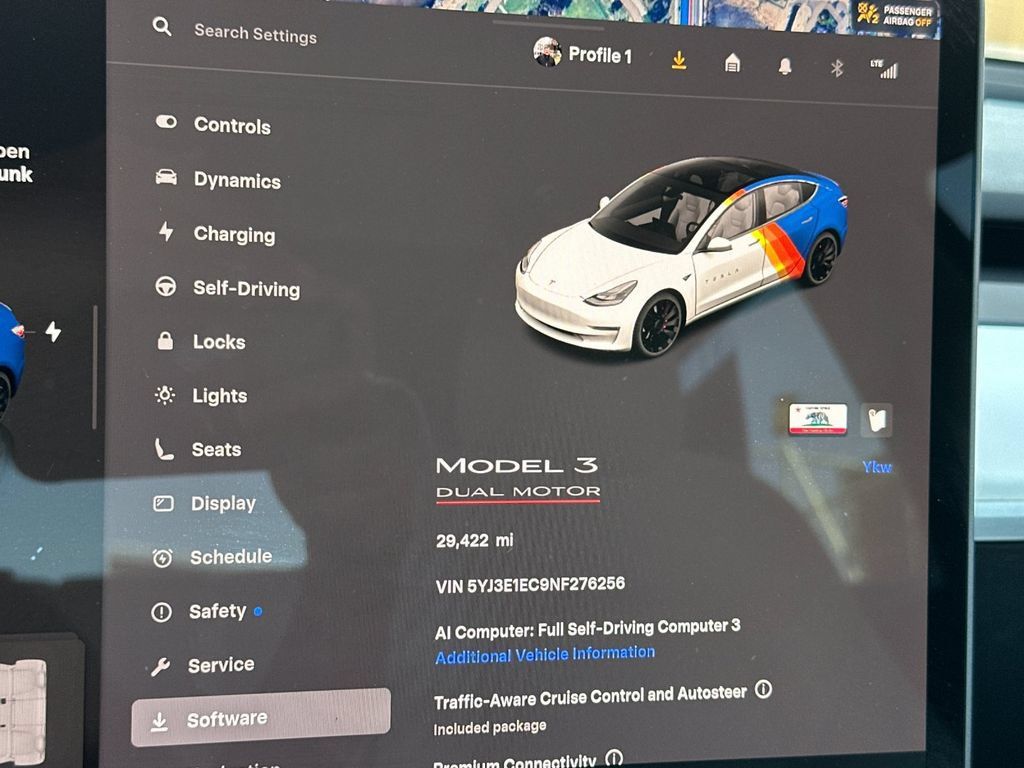 Used 2022 Tesla Model 3 Performance AWD/4WD image 26