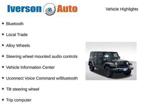 Used 2017 Jeep Wrangler Unlimited Sport w/ Connectivity Group image 2