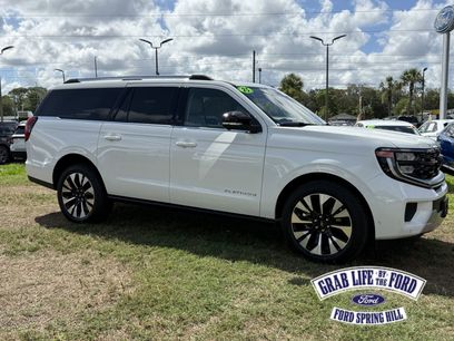 Certified 2025 Ford Expedition Max Platinum w/ Driver's Package