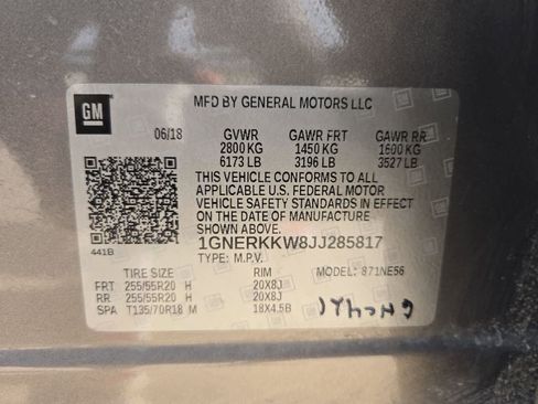 Used 2018 Chevrolet Traverse Premier w/ Driver Confidence II Package FWD image 37