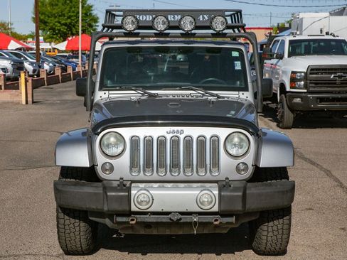 Used 2014 Jeep Wrangler Sahara w/ Connectivity Group AWD/4WD image 3
