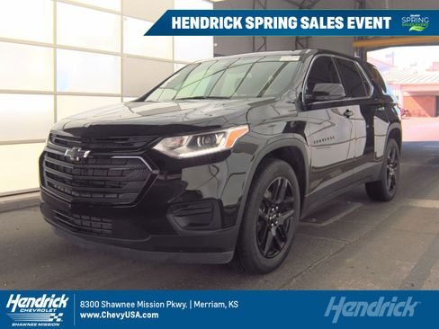 Used 2021 Chevrolet Traverse LS w/ LPO, Blackout Package image 1