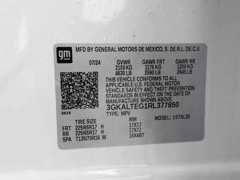 Used 2024 GMC Terrain SLE AWD/4WD image 46