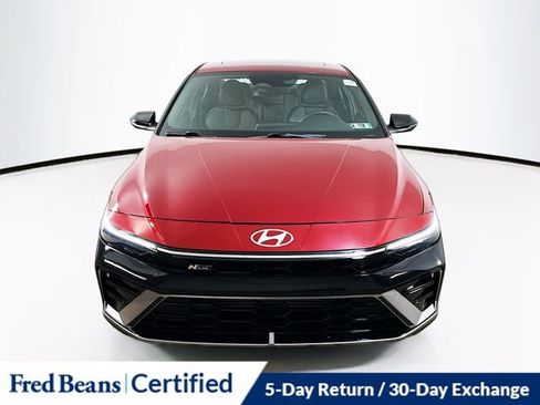 Certified 2025 Hyundai Elantra N Line FWD image 2