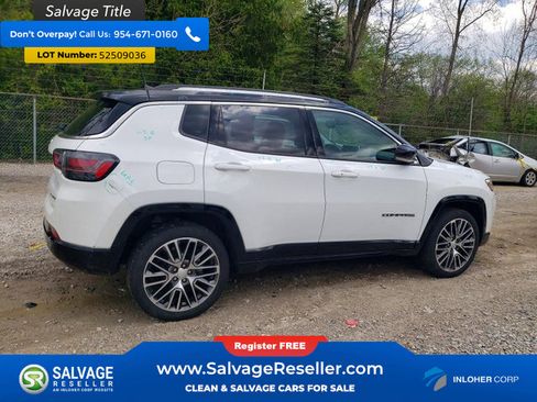 Used 2022 Jeep Compass Limited w/ Elite Group AWD/4WD image 4
