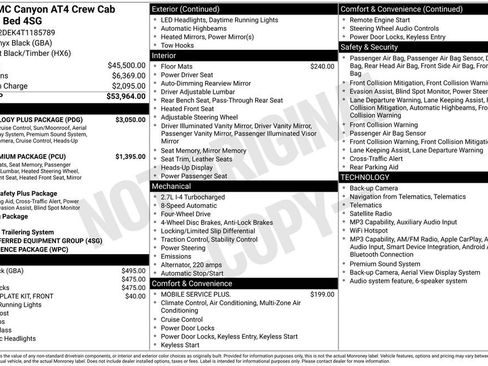 New 2026 GMC Canyon AT4 w/ Technology Plus Package AWD/4WD image 47