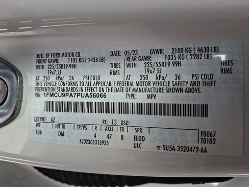 Certified 2023 Ford Escape ST-Line Elite w/ Premium Technology Package image 27