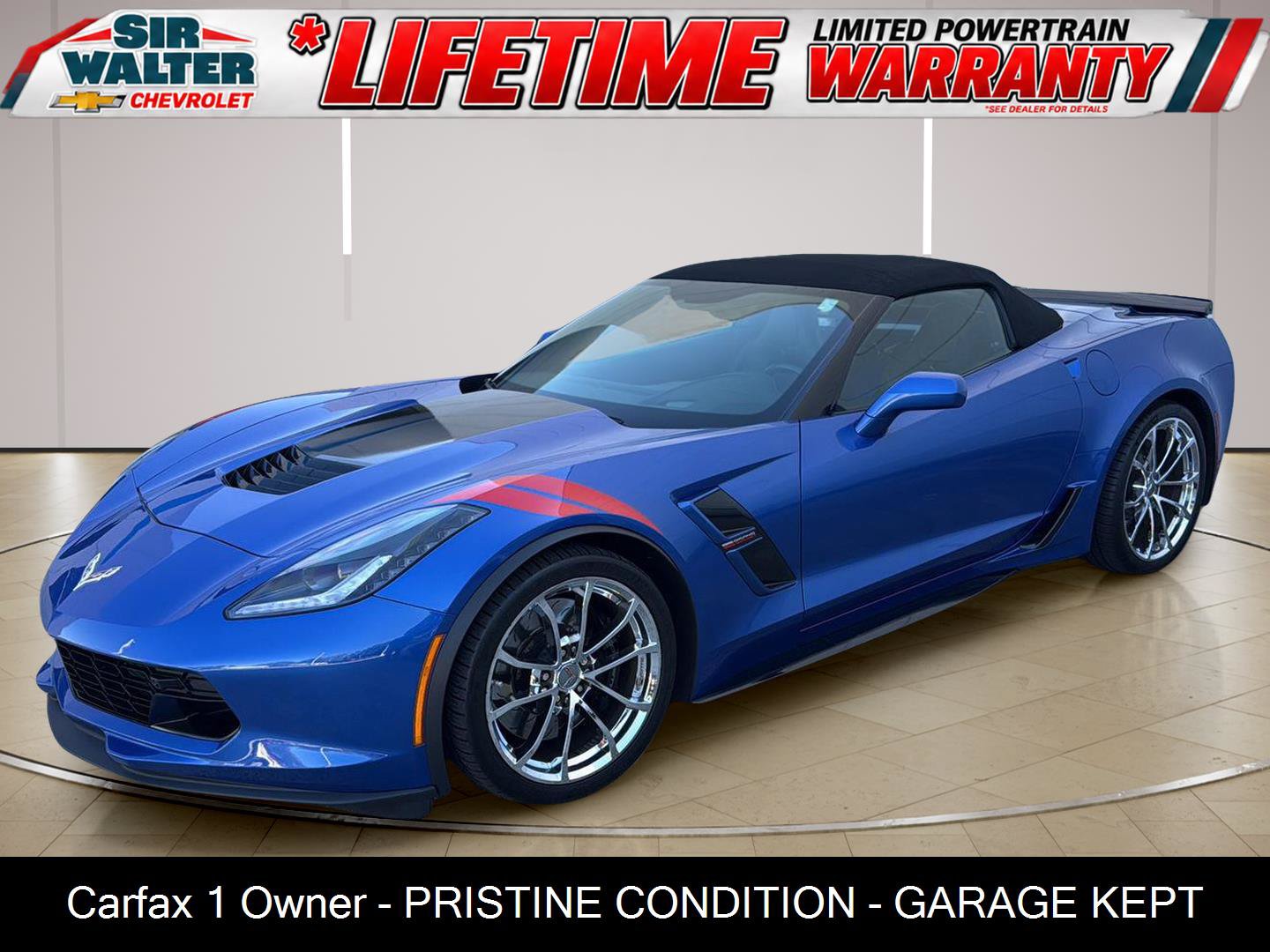 Used 2019 Chevrolet Corvette Grand Sport RWD image 1