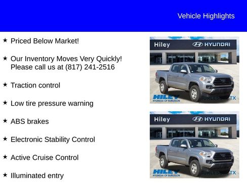 Used 2018 Toyota Tacoma SR w/ SR Convenience Package image 10