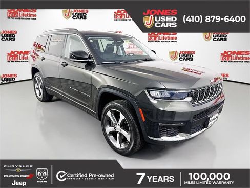 Used 2023 Jeep Grand Cherokee L Limited w/ Luxury Tech Group II AWD/4WD image 1