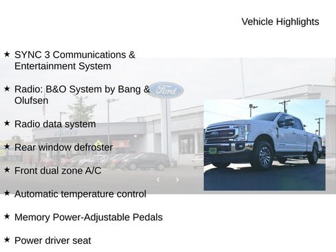 Used 2020 Ford F250 Lariat w/ Lariat Value Package AWD/4WD image 20