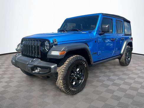 Used 2021 Jeep Wrangler Unlimited Willys image 4