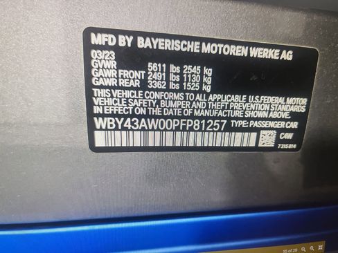 Used 2023 BMW i4 eDrive35 w/ Premium Package RWD image 14