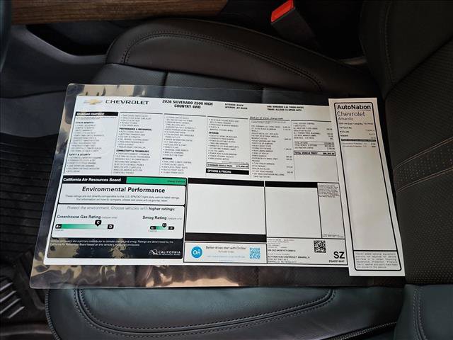 New 2026 Chevrolet Silverado 2500 High Country w/ Midnight Edition AWD/4WD image 18