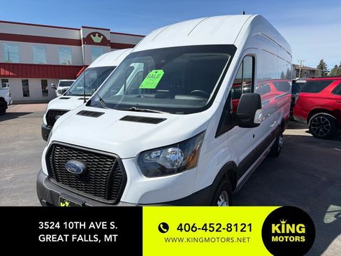 Used 2021 Ford Transit 350 148 High Roof Extended RWD image 1