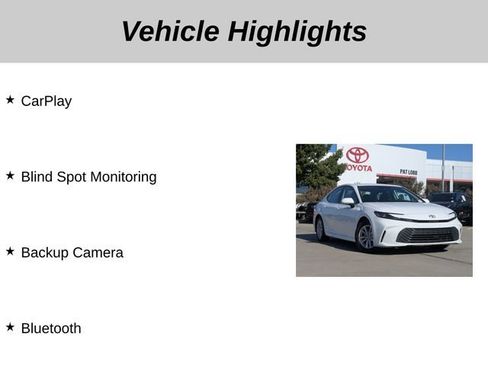 Used 2025 Toyota Camry SE FWD image 5