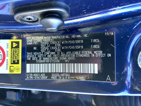 Used 2015 Toyota Highlander Limited image 26