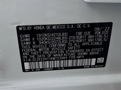Certified 2024 Honda HR-V EX-L image 40