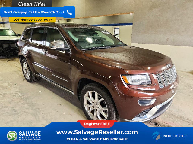 Used 2014 Jeep Grand Cherokee Summit AWD/4WD image 5