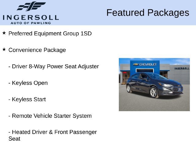 Used 2017 Chevrolet Cruze LT w/ Convenience Package FWD image 10