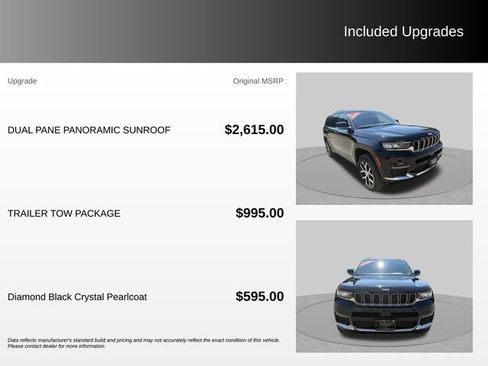 Used 2024 Jeep Grand Cherokee L Limited w/ Trailer Tow Package AWD/4WD image 4