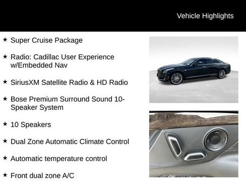 Used 2018 Cadillac CT6 Premium Luxury w/ Super Cruise Package image 15