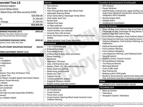 Used 2025 Chevrolet Trax LS w/ LS Convenience Package image 30