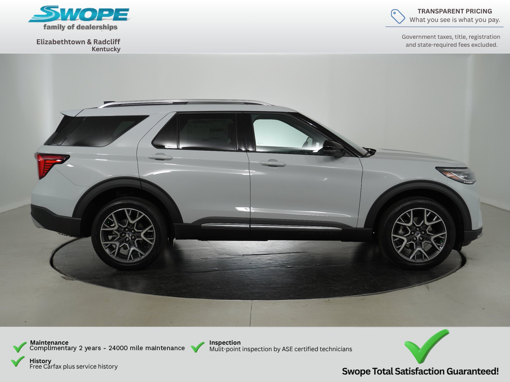 New 2027 Ford Explorer Platinum w/ 3.0L Ultimate Package AWD/4WD image 2