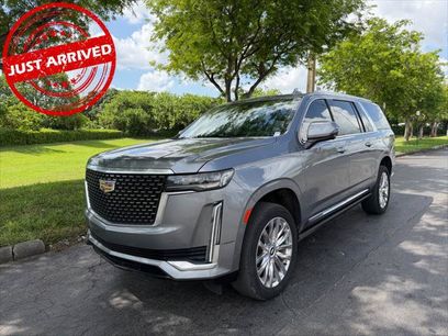 Used 2021 Cadillac Escalade ESV Premium Luxury w/ Driver Assist Tech Package