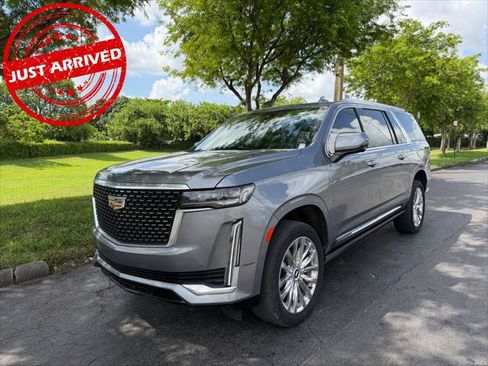 Used 2021 Cadillac Escalade ESV Premium Luxury w/ Driver Assist Tech Package AWD/4WD image 1