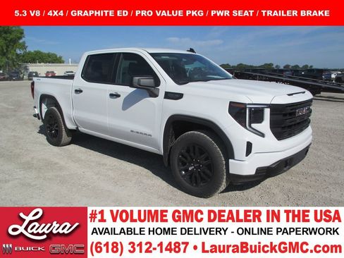 New 2026 GMC Sierra 1500 Pro w/ Graphite Edition AWD/4WD image 1