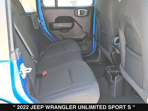 Used 2022 Jeep Wrangler Unlimited Sport AWD/4WD image 27