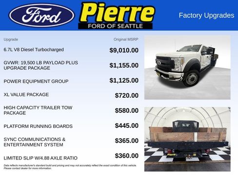 Used 2018 Ford F550 4x4 Crew Cab Super Duty image 13