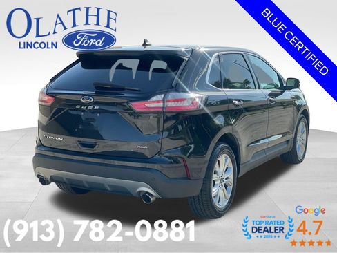 Certified 2021 Ford Edge Titanium AWD/4WD image 6