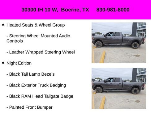 Used 2024 RAM 3500 Big Horn w/ Night Edition image 20