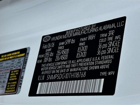 New 2026 Hyundai Santa Fe Calligraphy AWD/4WD image 23